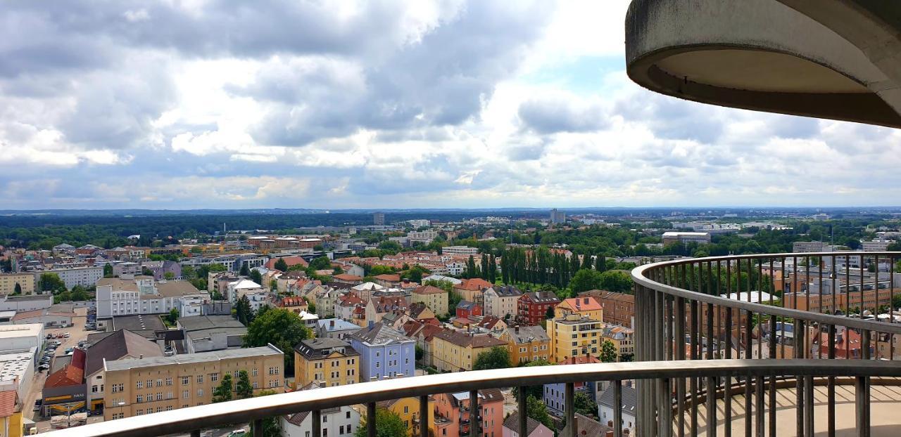 Suite-Xxi City View Hotelturm Augsburgo Exterior foto