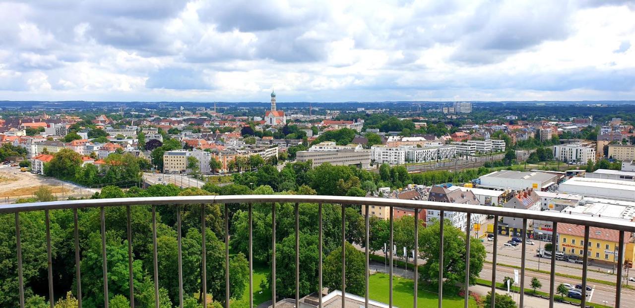Suite-Xxi City View Hotelturm Augsburgo Exterior foto