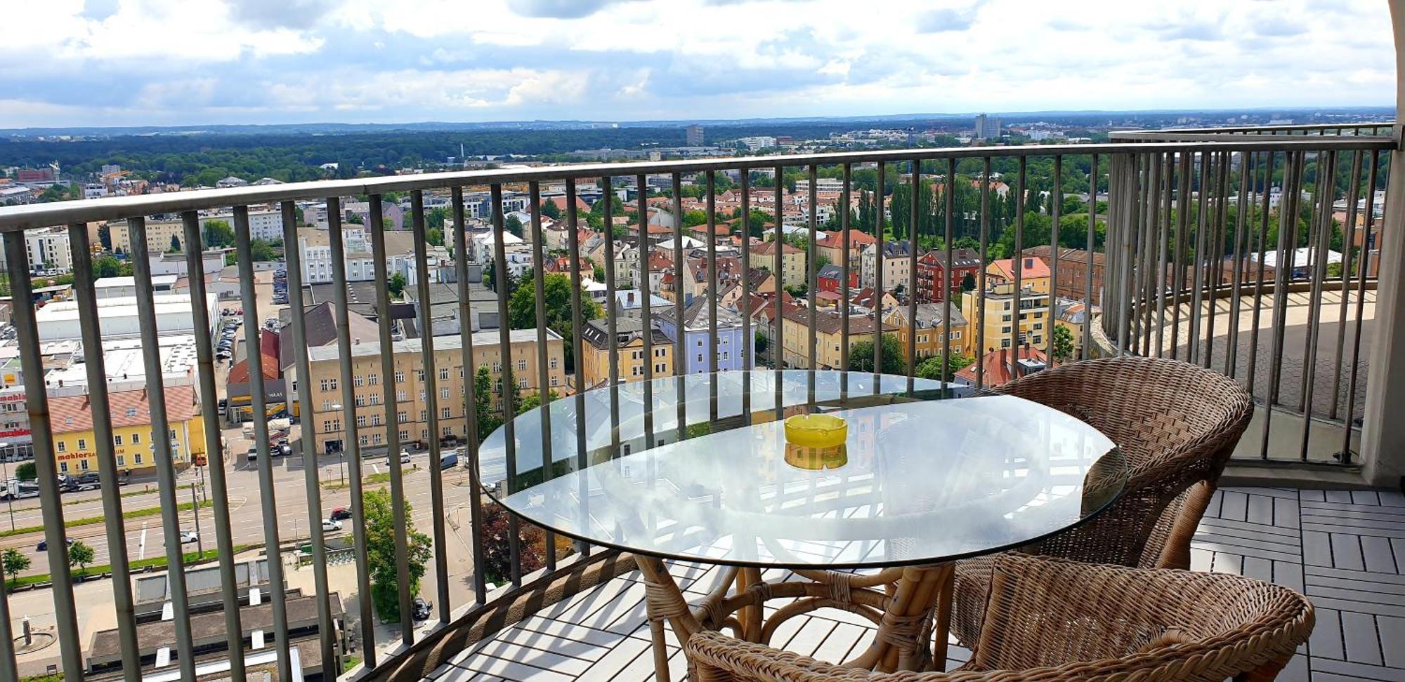 Suite-Xxi City View Hotelturm Augsburgo Exterior foto