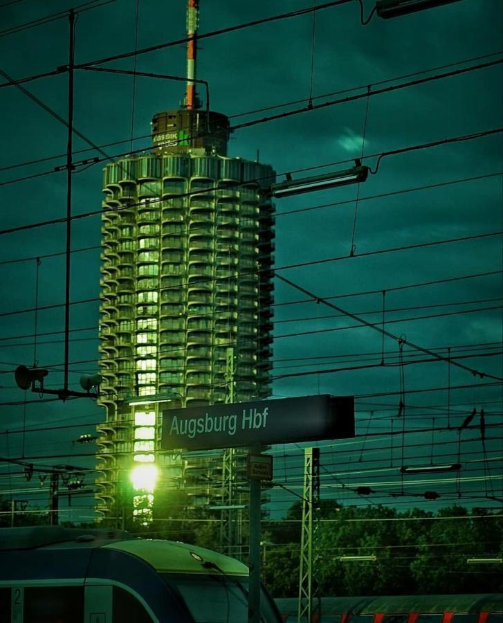 Suite-Xxi City View Hotelturm Augsburgo Exterior foto